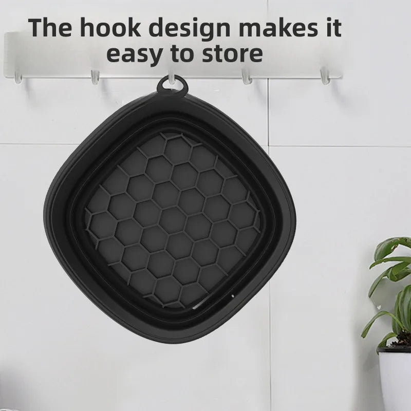 Collapsible Silicone Face Ice Bath Tray Cold Therapy for Facial Puffiness Portable Cryo Skin Tool Travel Beauty Bowl Facial Tool